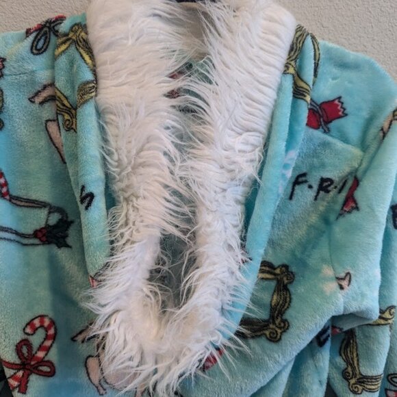 FRIENDS One Piece Fleece Pajamas - Picture 2 of 4